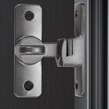 6 Piece Aluminum Alloy Latch Locks for Doors Cabinets Garages