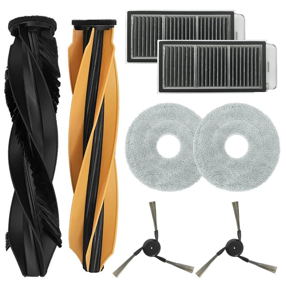 Main Brush 2 Side Brushes 2 Filters 2 Mop Cloths for Dreame Matrix 10 Ultra