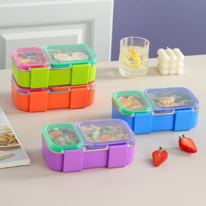 480ml Lunch Box for Automotive Use (304 Stainless Steel, Leakproof)