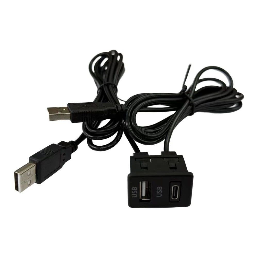 USB Flush Mount Socket Panel for Navigation (150cm Cable Length)