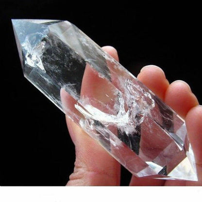 Quartz Crystal DT Wand Point for Healing (Natural)