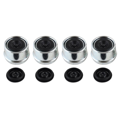 4Pcs Trailer Axle Dust Cap for RV Boat Camper Maintenance