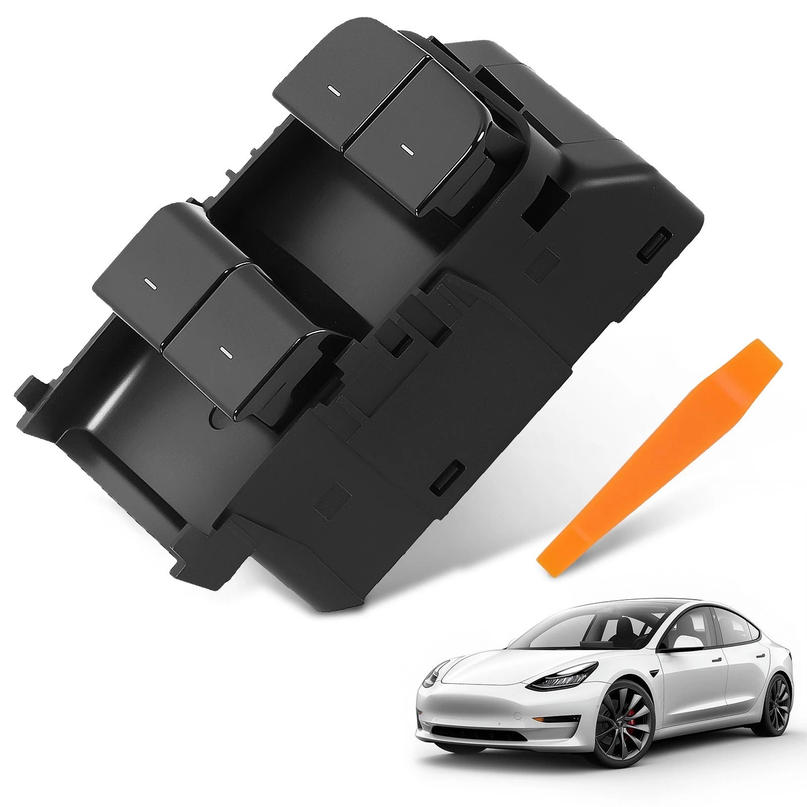 Power Window Switch Front Left for Tesla Model 3 (2016–2020) 108103701F 6 Pins