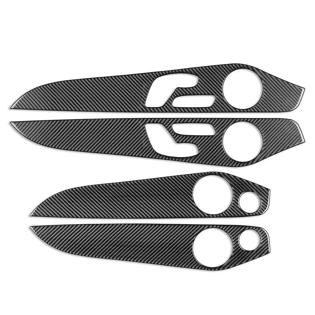 Carbon Fiber Interior Door Panel Cover Trim for GLC Class X253 (2016–2021)