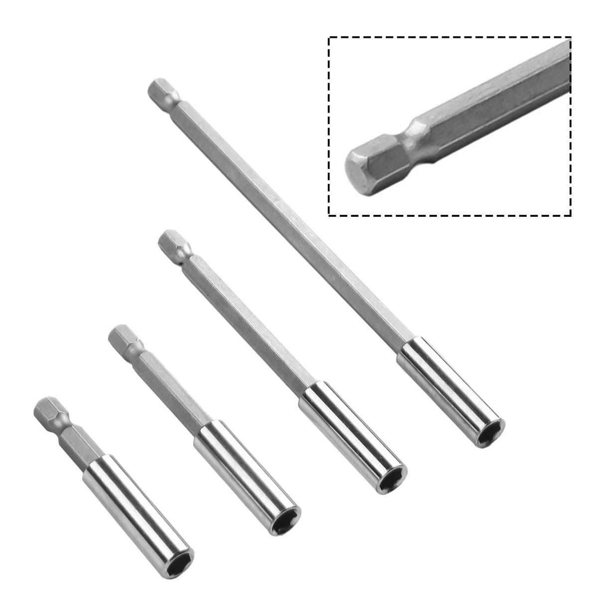 1/4 Inch Hex-shank Screw Bit Extension Rod for Hand Held Tools