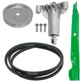 Deck Spindle Blade Belt Kit Replacement for Craftsman Husqvarna (2011–2017)