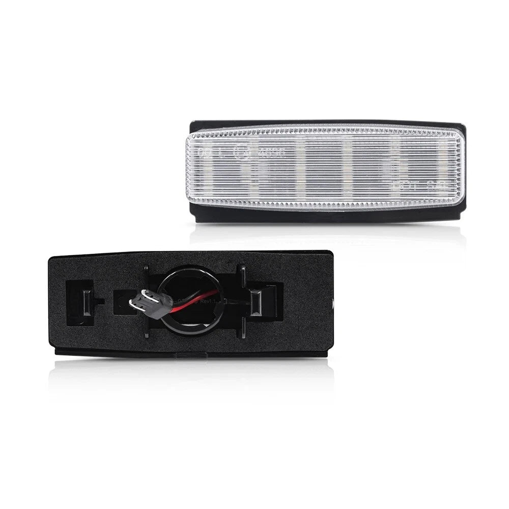 2Pcs 18-SMD LED License Plate Lights for Mazda Miata MX-5 (2006–2015)