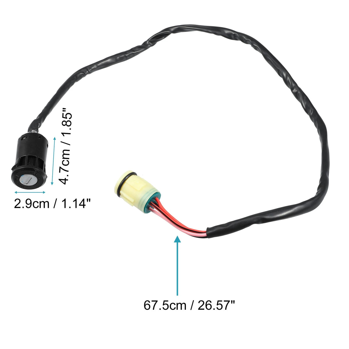 Set of 1 Ignition Key Switch for Honda Foreman 400 TRX400FW 4x4 (2004)