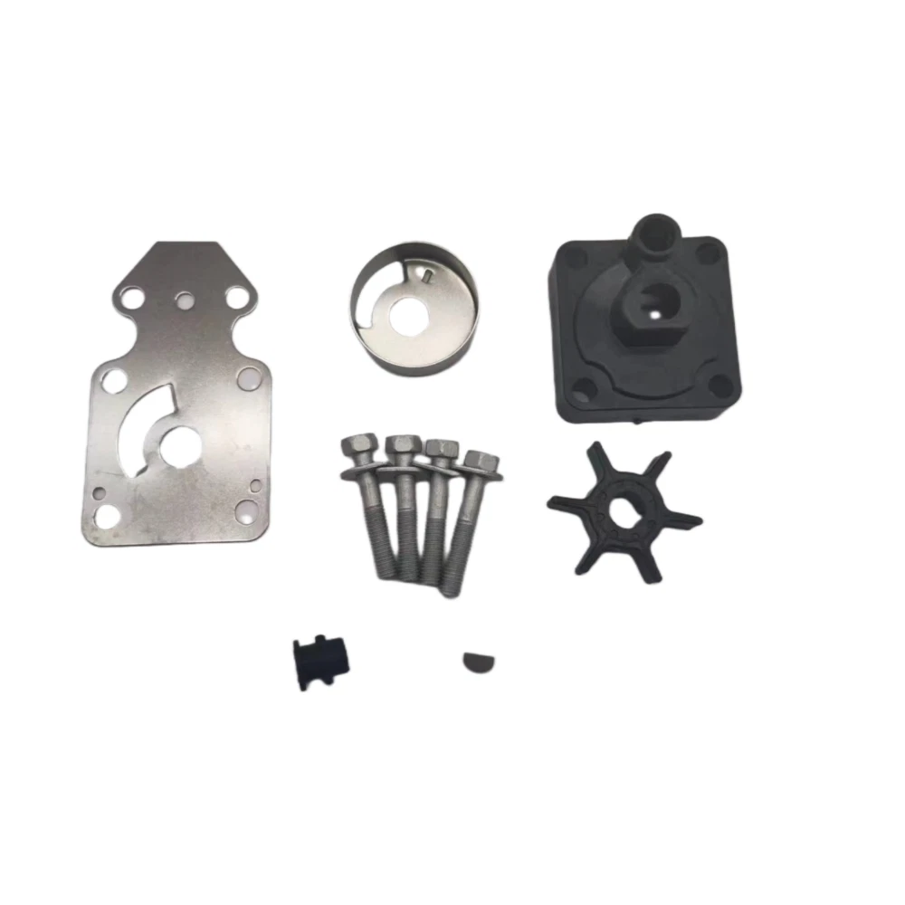 Water Pump Impeller with Housing Kit for Yamaha Outboard 9.9 15 HP (63V-W0078)