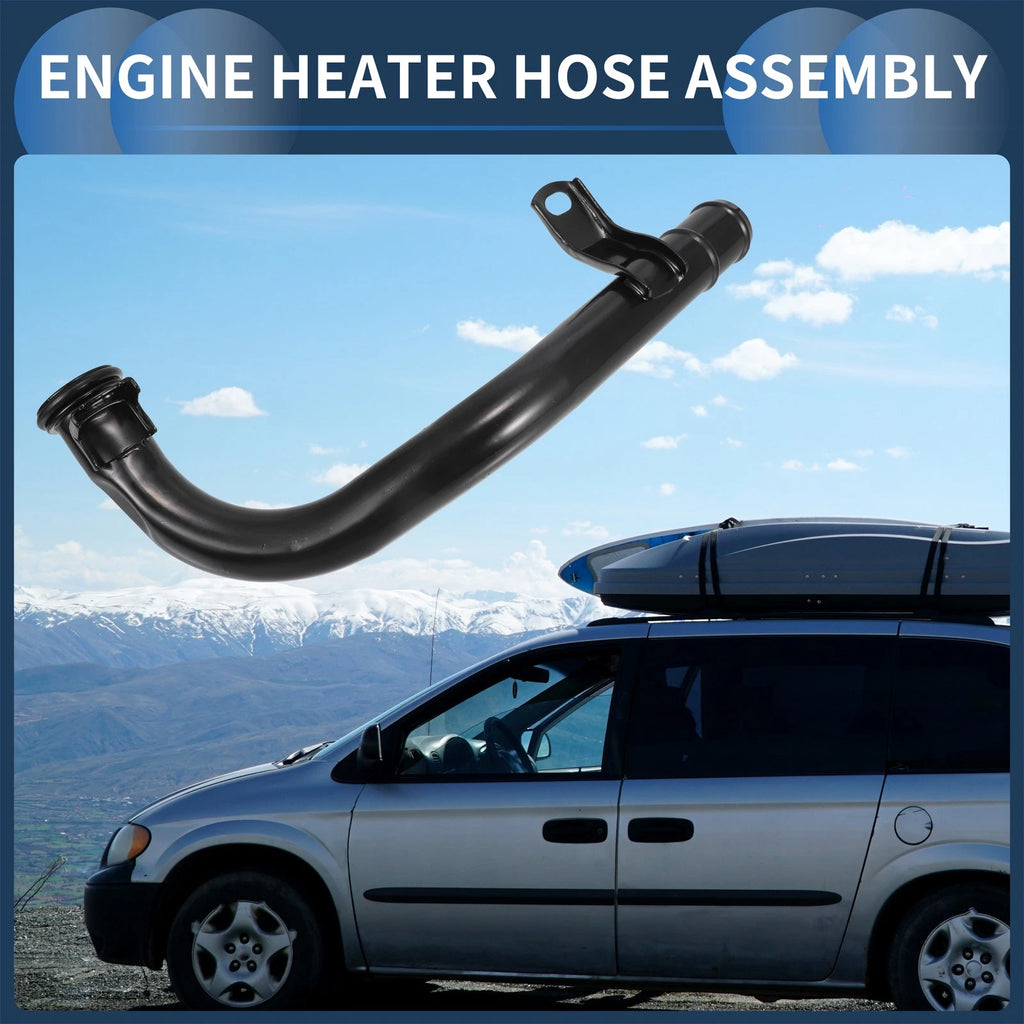 Engine Heater Hose Assembly Replacement for Dodge Caravan 3.3L (2001–2007) Metal