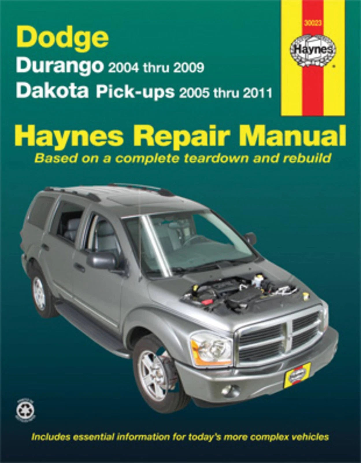 Shop Manual for Dodge Durango Dakota (1998–2004)