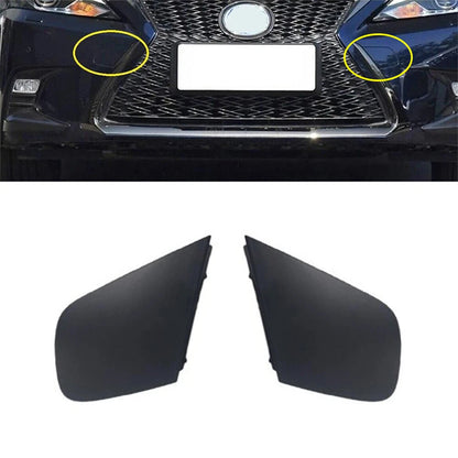 Pair Front Right & Left Bumper Tow Hook Eye Cover Cap For Lexus CT200h 2014-2017