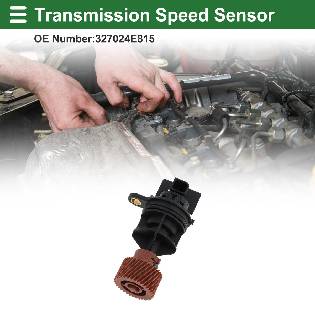Transmission Speed Sensor for Nissan Altima 2.4 (1995–1997) No.327024E815