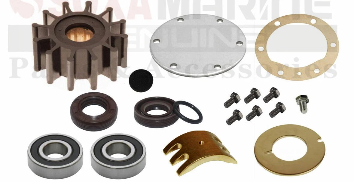 Major Repair Kit for Jabsco Pump 18400-0050, Onan 132-0147 (MDJC, MDJF)