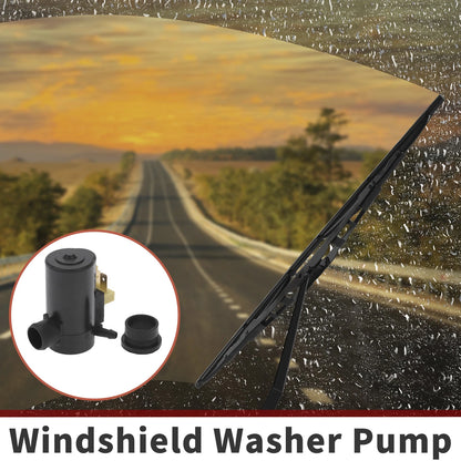 Windshield Washer Pump w/ Grommet for Ford (No. 1S7117K624D)