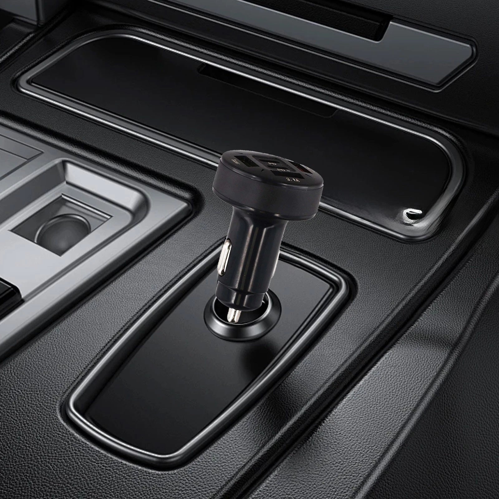5-Port Car Charger with LED Display for Multi Vehicle Use