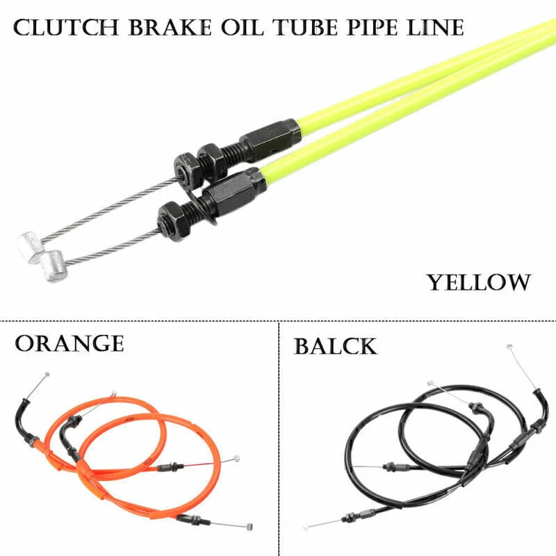 2X Throttle Cables for Honda CBR1000RR (2004–2007)