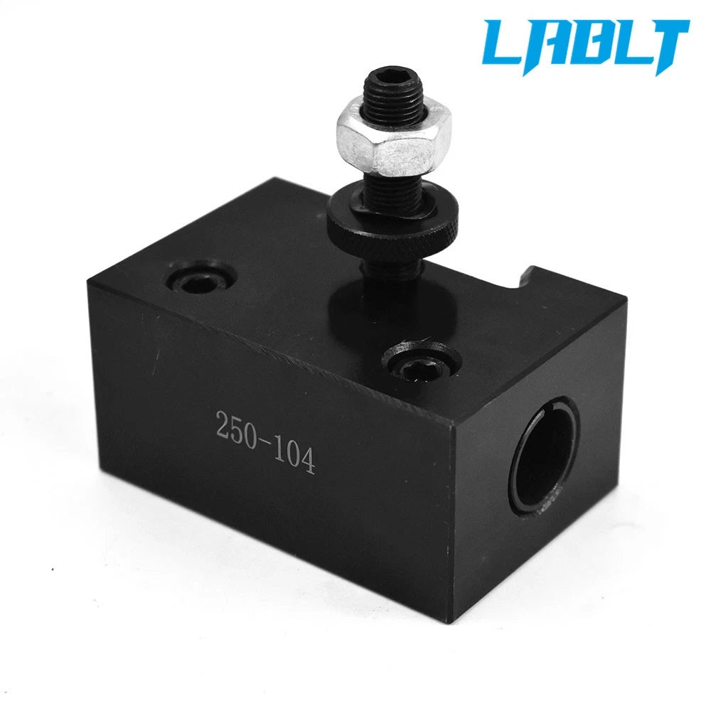 2X Quick Change Heavy Duty Boring Bar Tool Post Holder for AXA 250-104#4