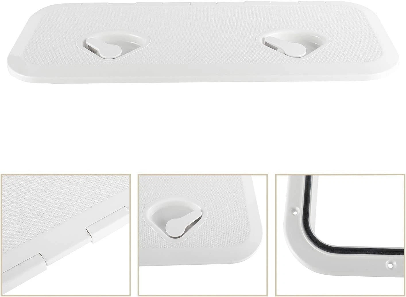 Boat Hatch Access Hatch & Lid with Lock for Marine Deck (24" x 9-5/8")