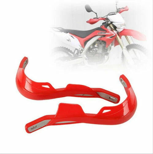Set of 2 Handguards for Motorbike (22mm, 28mm) - Red