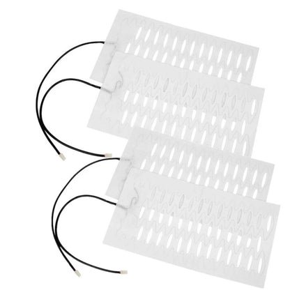 2X Heated Car Seat Pads for SUV (Carbon Fiber, 5-Level Switch)