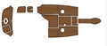 EVA Foam Teak Deck Flooring Pads for Sea Ray 220 Select (2005)