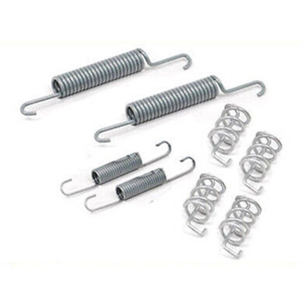 Retaining Spring Kit for Handbrake Shoe Replacement (Silver)