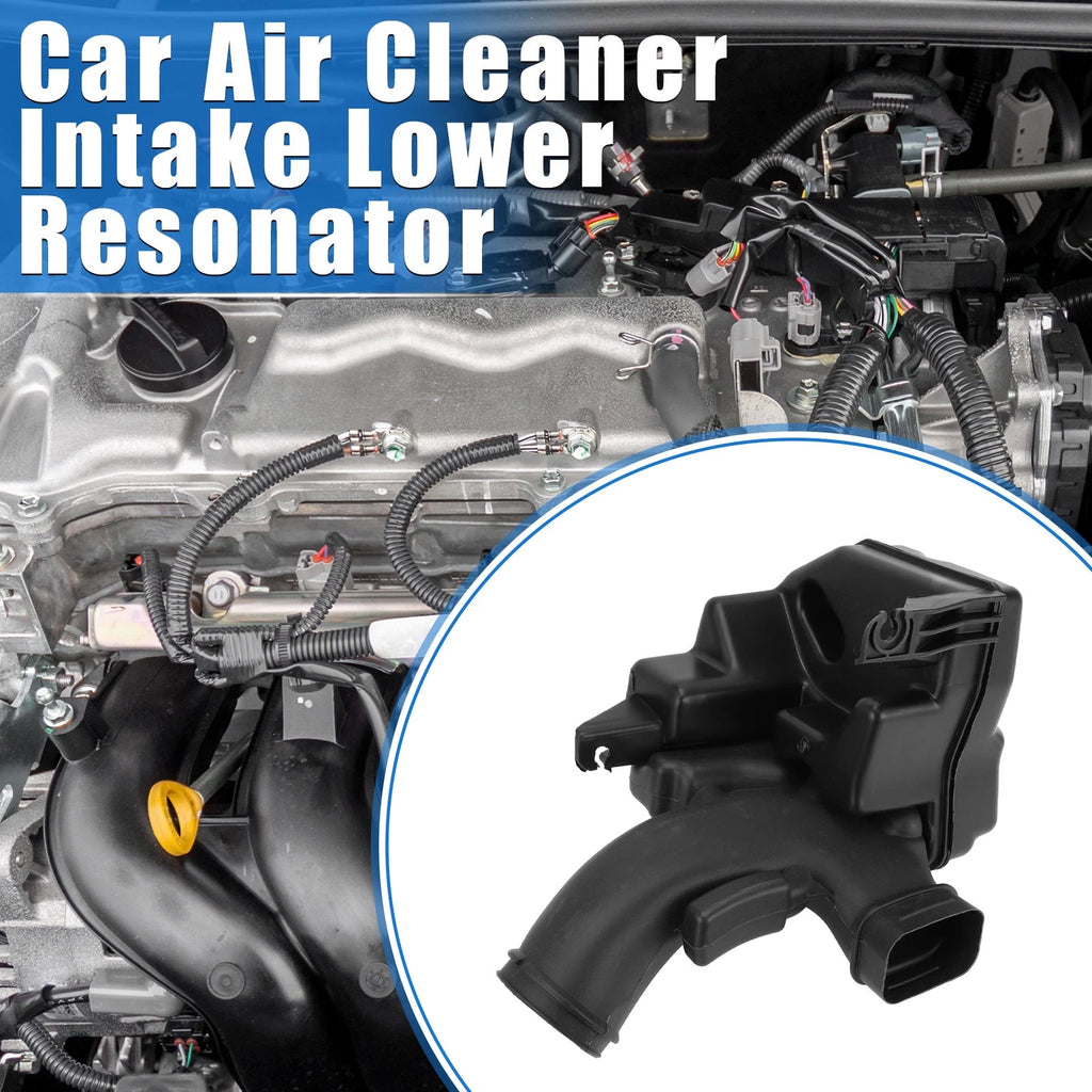 Air Intake Lower Resonator for Honda Accord (2013–2017) Black Plastic