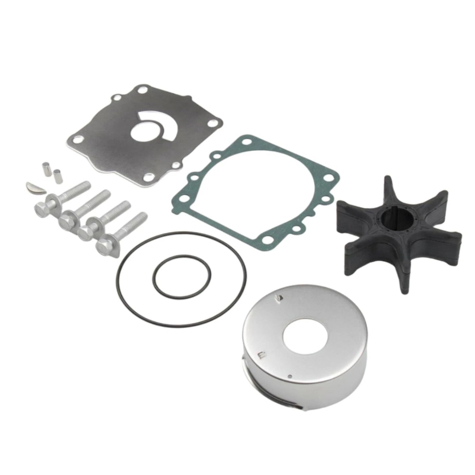 Marine Water Pump Impeller Kit for Yamaha Outboard (Replaces 68V-W0078-00-00, 18-3442)