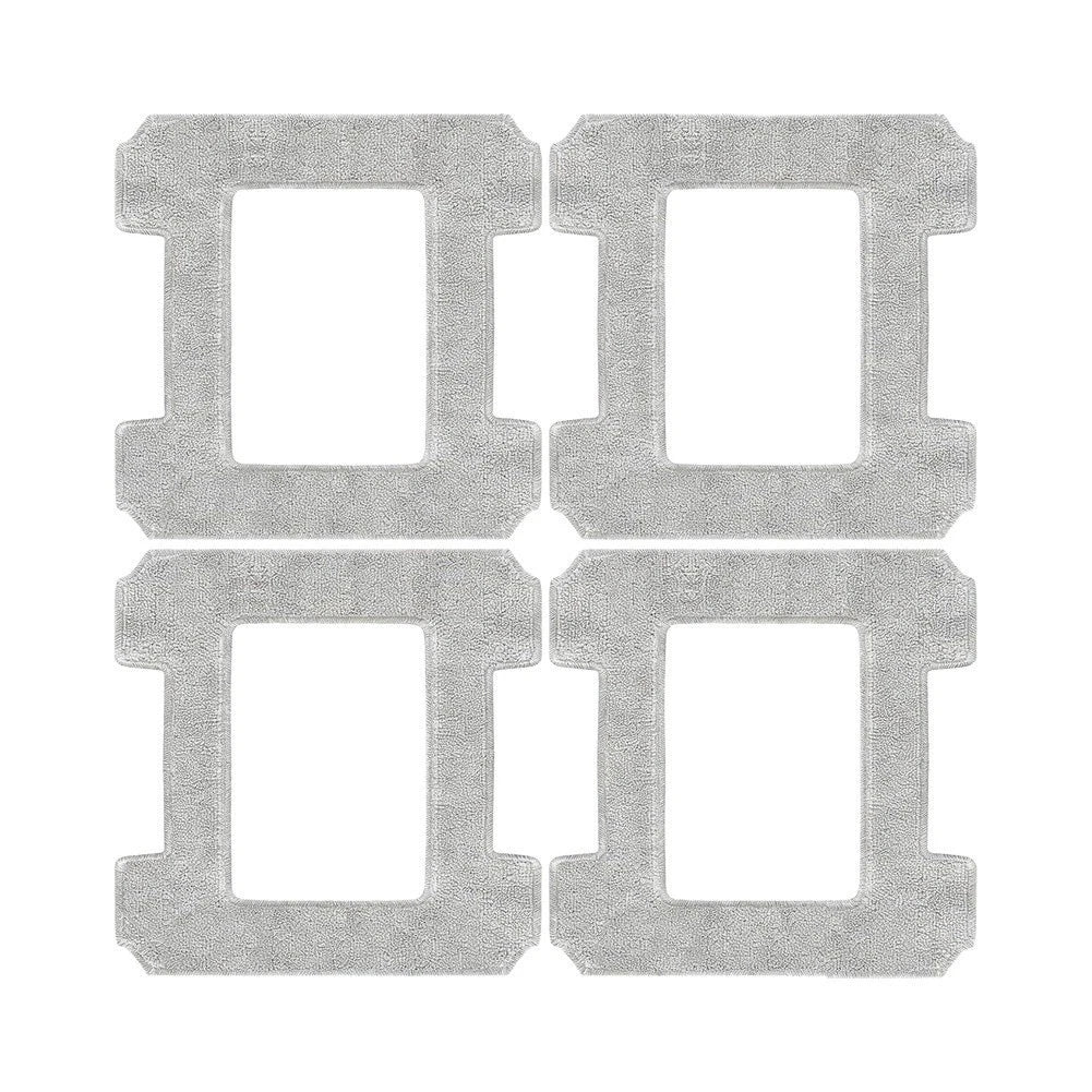 Set of 4 Microfiber Replacement Pads for Jemyths YW758 Window Cleaner