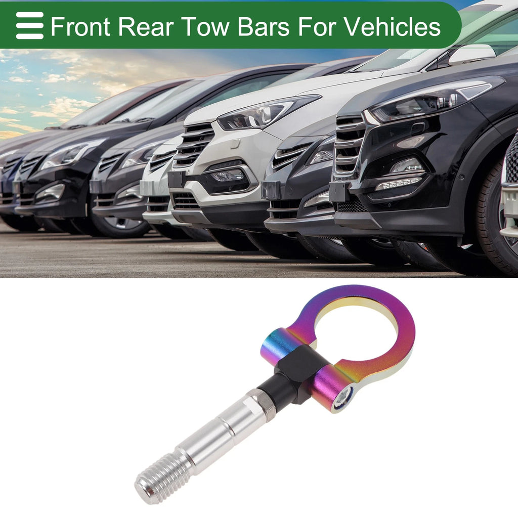 Front Rear Tow Hook Replacement for Mazda RX-8 2003-2008 11mm Aluminum Alloy