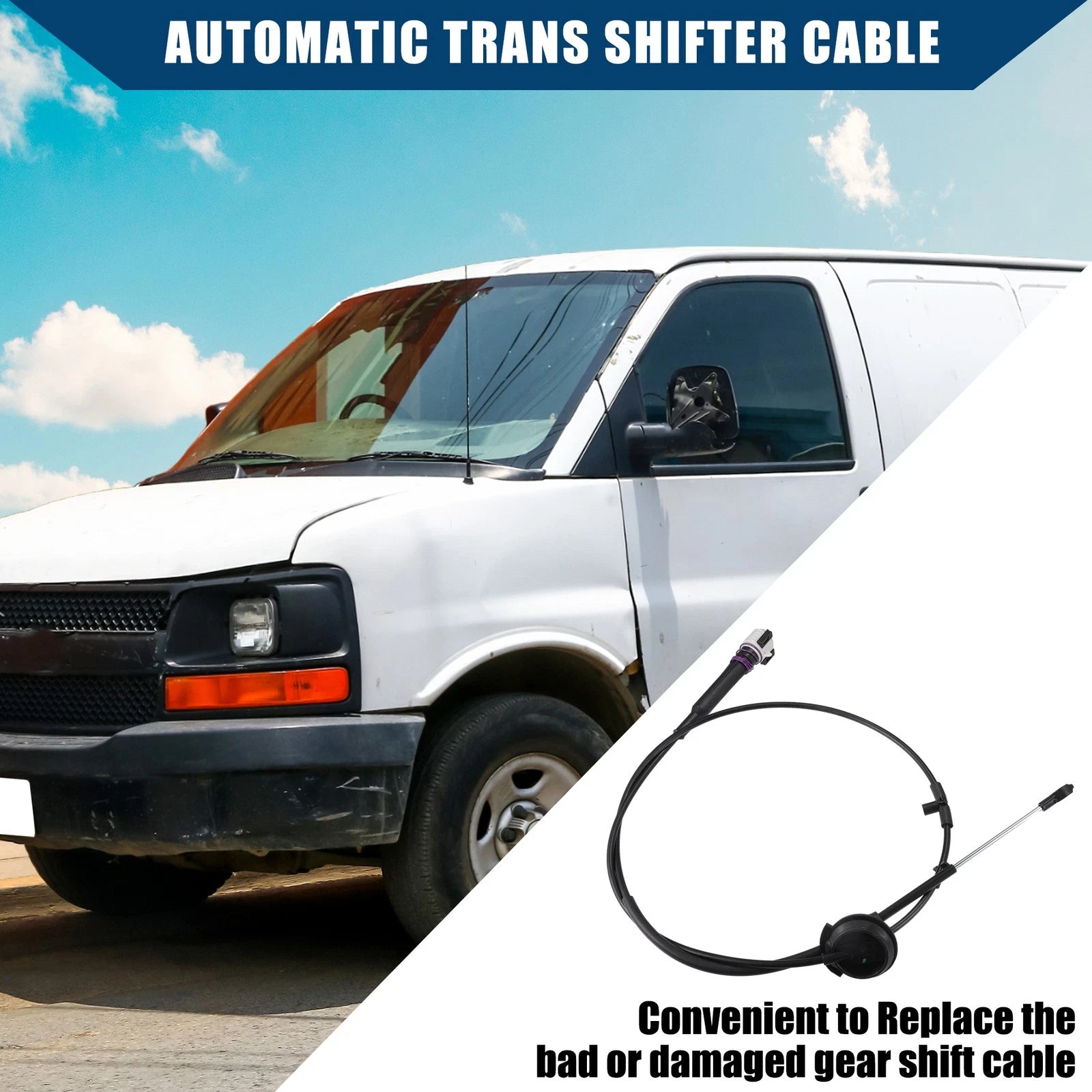 Automatic Transmission Shift Cable Replacement for Chevy Express 1500 (2003–2014)