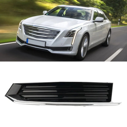 Left Front Lower Bumper Fog Light Cover Chrome For Cadillac CT6 2016 2017 2018