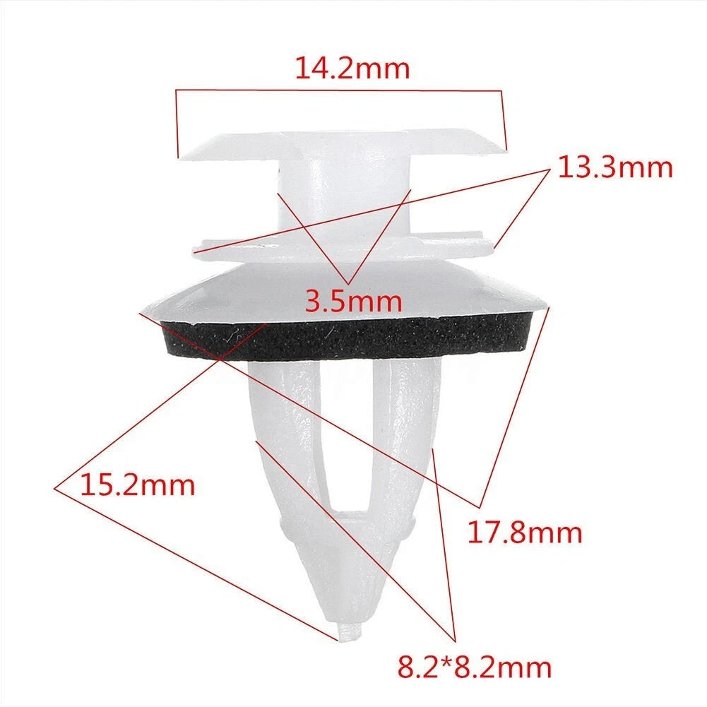 20pcs Door Panel Card Clips for BMW E34 E36 E38 E39 (1990–2006)