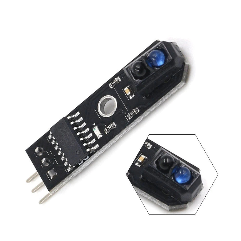 10X TCRT5000 Infrared Line Tracking Sensor Modules for Robotics Projects