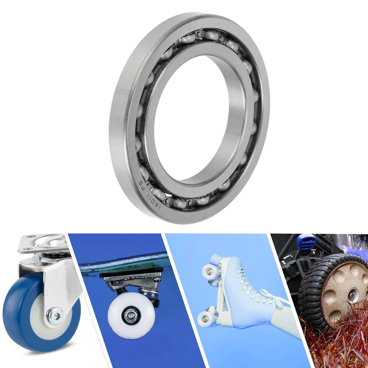 Deep Groove Ball Bearing 55x90x11mm for Scooter Skateboard (1 Pc)