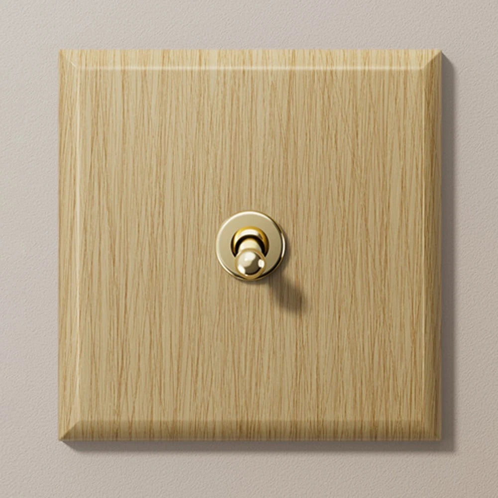 Premium Brass Toggle Rocker Switch for Light Operation