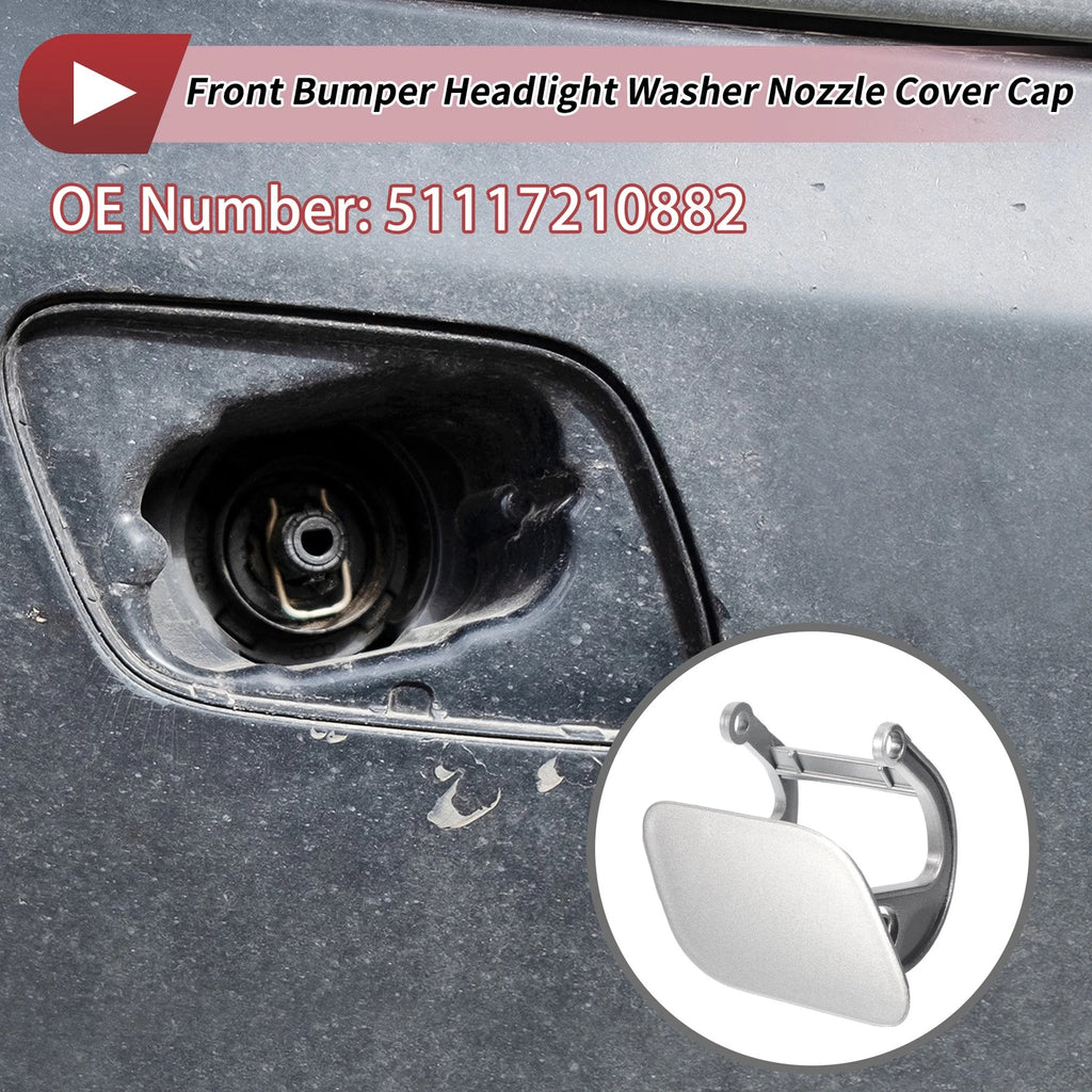 Front Right Washer Nozzle Cover Cap Replacement for BMW 740i (2016–2022)
