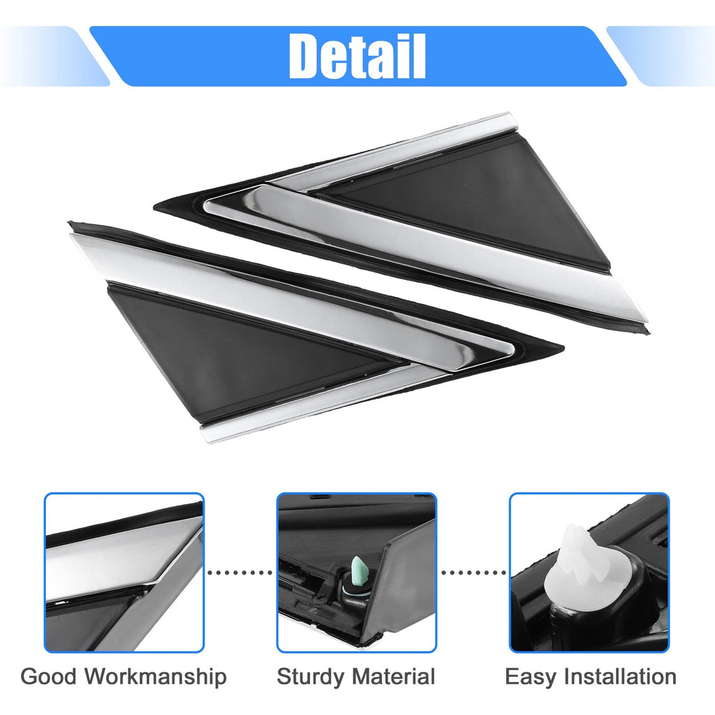 1 Pair Mirror Corner Triangle Fender for Cadillac SRX (2010–2016)