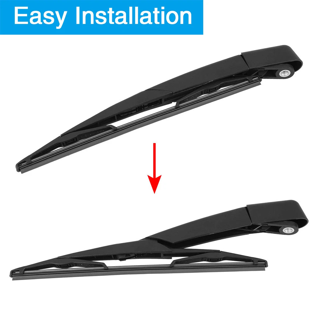 Set of 2 Rear Windshield Wiper Blade Arms 305mm for Mini Cooper (2000–2006)