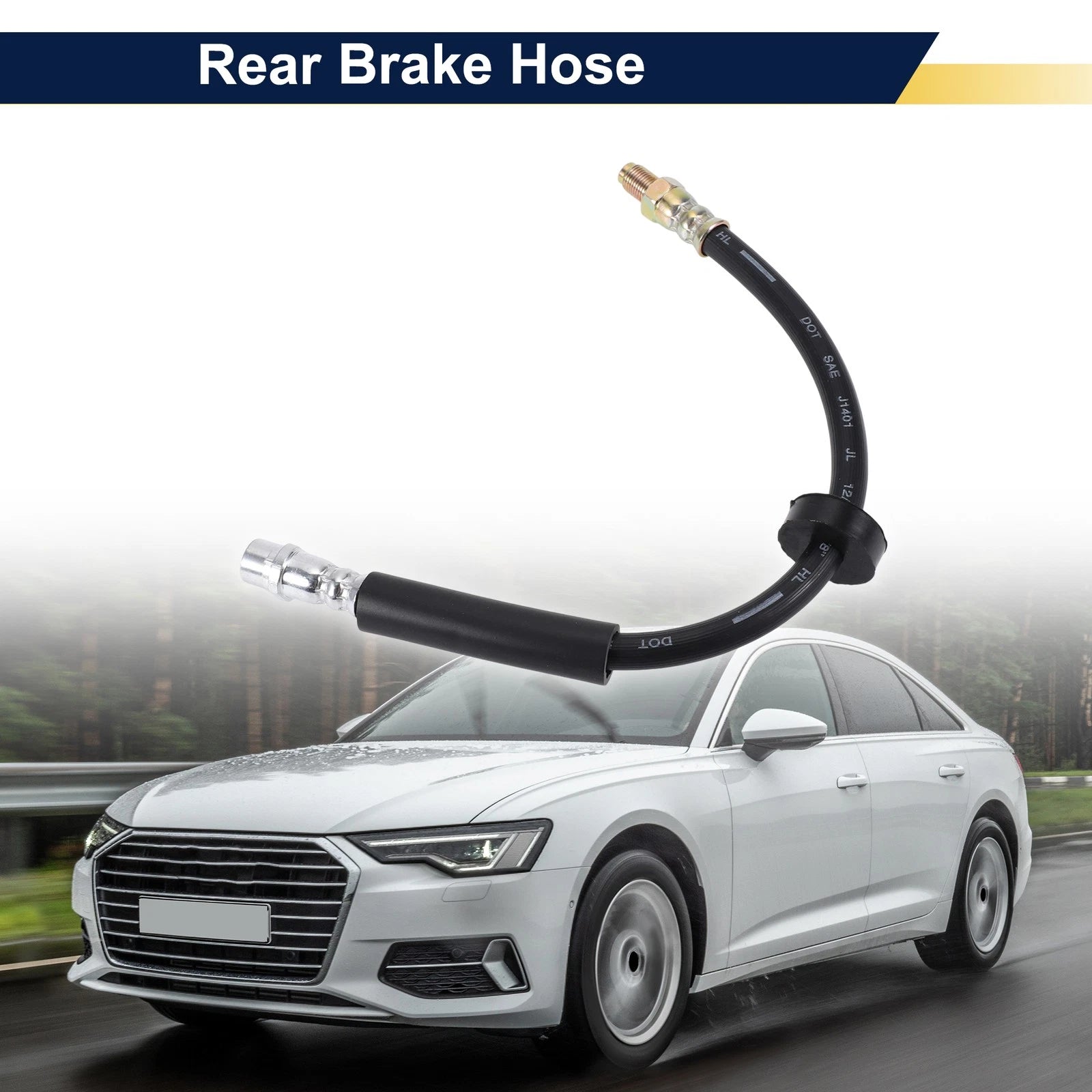Rear Brake Hose Replacement for Audi A6 (2008–2011) Brake Hydraulic Hose