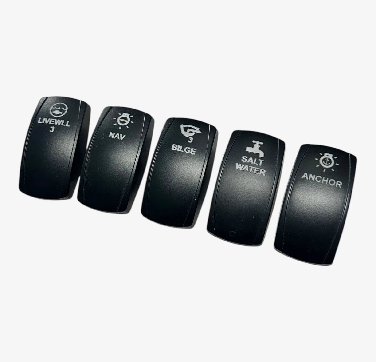 5X Boat Rocker Switch Cover Replacement for Marine Applications