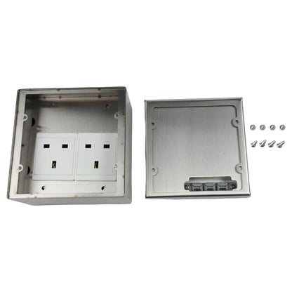 Sealed Design Embedded Socket Box for Electrical Safety and Durability