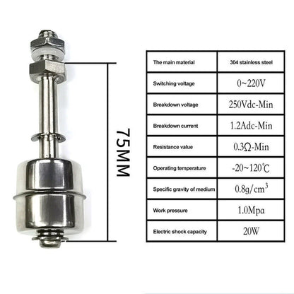 Stainless Steel Water Level Sensor for
