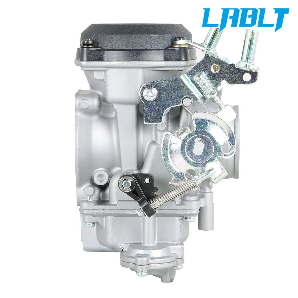 LABLT Carburetor with Choke Cable/Spark Plug for Harley Dyna CV40 (1991–2003)