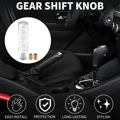 Shift Knob Set of 1 for Universal Vehicles (20cm Octagonal Crystal)