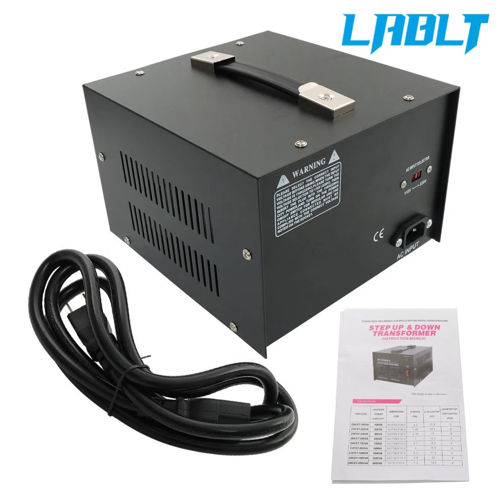 3000W Voltage Converter Transformer for LABLT (110V/220V)