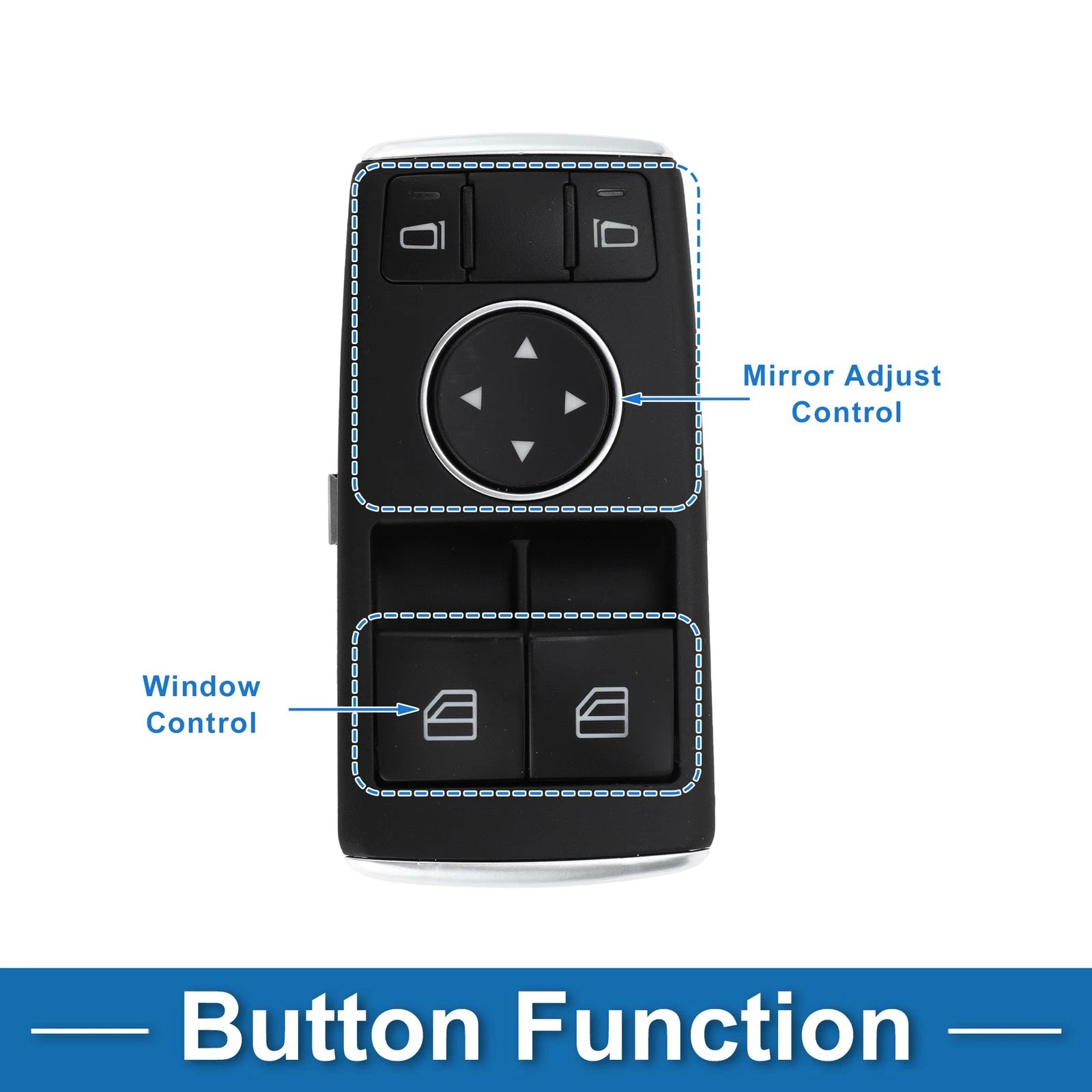Power Window Switch Replacement for Mercedes-Benz C 180 (2005–2015)