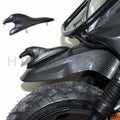Eagle Head Front Fender Ornament for Universal Applications (65mm, Black)