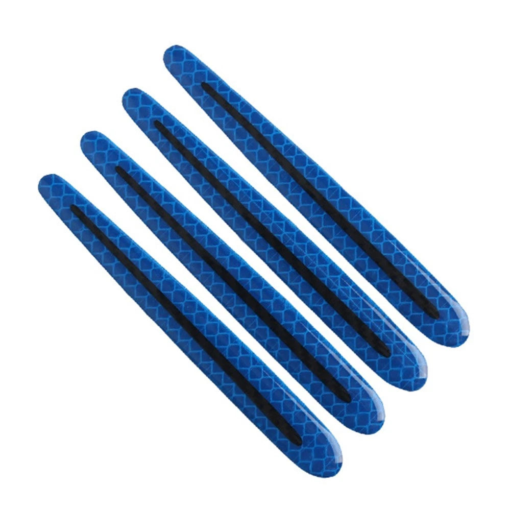Universal Carbon Fiber Door Handle Reflective Sticker Scratch Protection